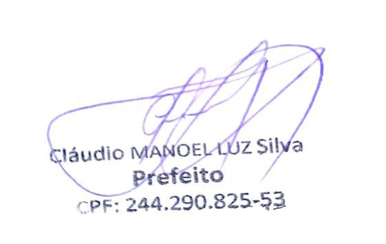 Estado da Bahia Prefeitura Municipal de Mucugê CNPJ Praça Coronel Douca Medrado, 73 CEP. 46.750-000 Cidade Histórica.