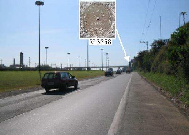 111 Dia Juliano 103 (12/04/2004) Neste dia foram ocupados vértices em Interlagos (V3043) e no km 14,5 da Rodovia Anchieta