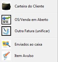 JANELA: RECEBIMENTO DA FATURA O QUE É POSSÍVEL FAZER NESTA ÁREA DO SISTEMA Alterar o lançamento do recebimento Alterar tipo de recebimento da fatura Cancelar recebimentos Definir formas de troco