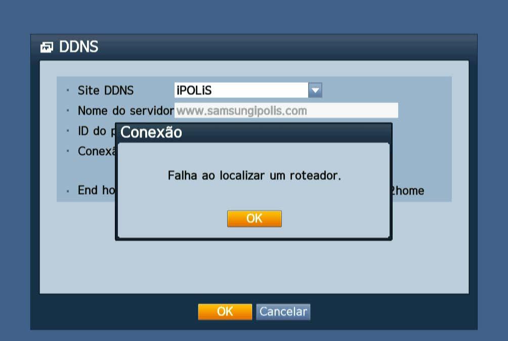 Retroceda para DVR 1. A partir do separador de rede, clique em <DDNS>. 2. No site DDNS, seleccione <ipolis>. 3. Em ID do Produto, introduza a ID do produto que criou no website Samsung ipolis.