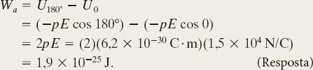 Cálculo: Fazendo θ = 90 o na Eq.