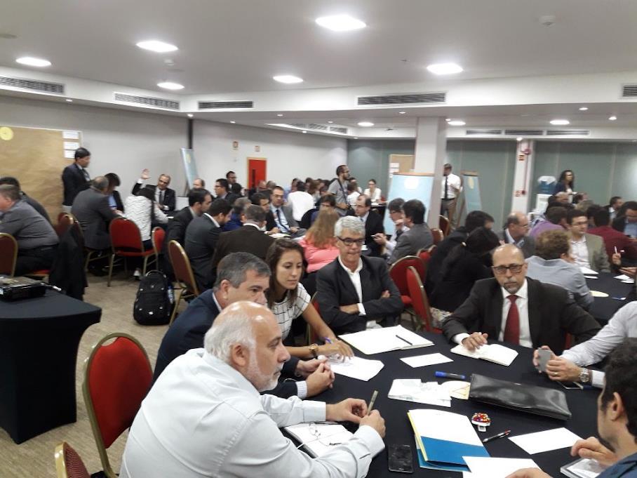 Elétrica. O evento aconteceu no Hotel Gran Allia, em Brasília.