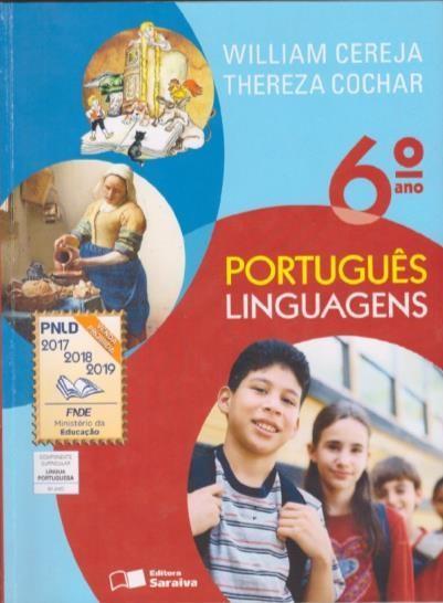 O livro didático analisado é da coleção Português Linguagens de Willian Roberto Cereja e Thereza Cochar Magalhães da 9º edição reformulada de 2015, sendo os mesmos escolhidos pelo Programa Nacional