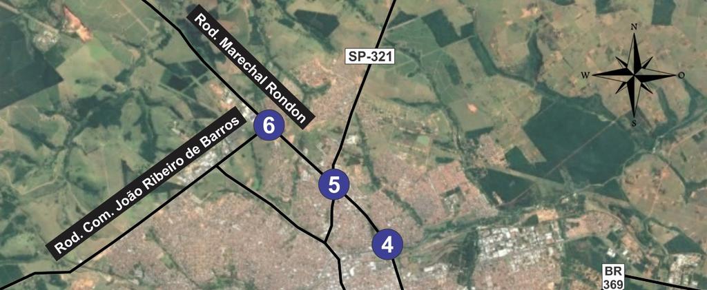 segregadas por canteiro central e com duas faixas de circulação mais acostamento em cada sentido.