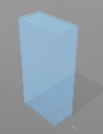 Figura 1. Sentido obrigatório do lançamento do concreto na placa: de cima para baixo, com a altura da placa ortogonal ao piso.