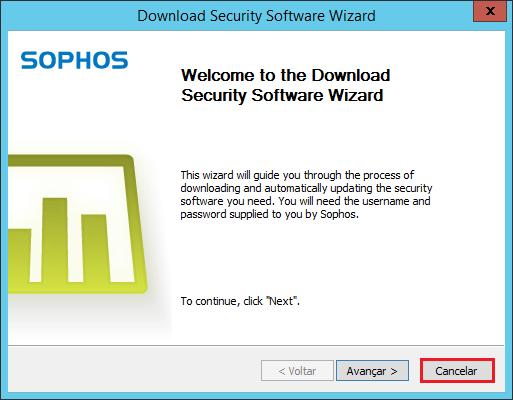 3.24. Faça login no servidor, após isto o Sophos