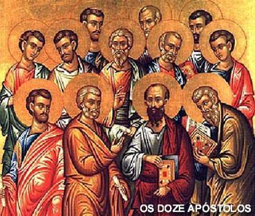 Os apóstolos, repletos do Espírito Santo
