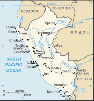 1. Peru Breve Histórico O Peru, oficialmente chamado de República do Peru (em espanhol: República del Perú), é um país sul-americano limitado ao norte pelo Equador e pela Colômbia, a leste pelo