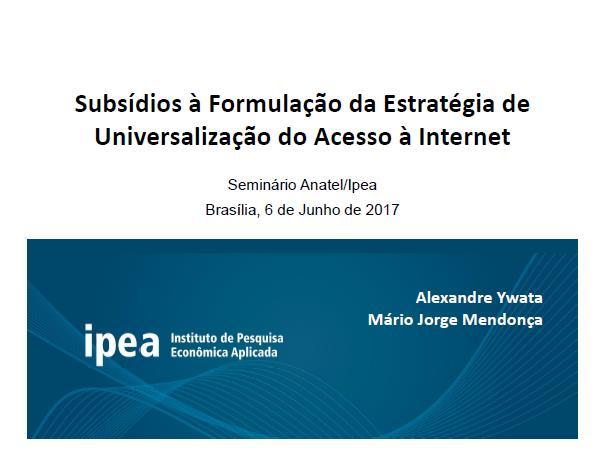 Ademais, estudo do Governo já mostrou que os investimentos devem começar por onde tragam maior retorno para a sociedade.