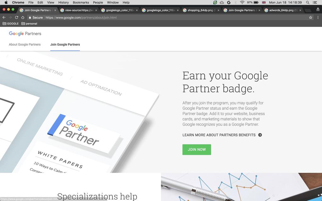 INTRODUÇÃO Em que consiste o programa Google Partners?