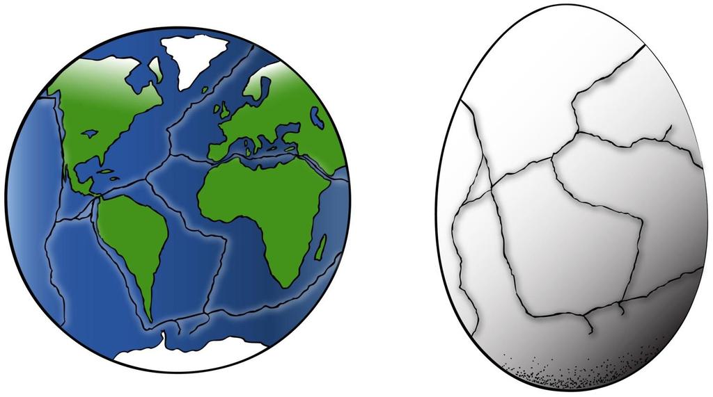 A distribuição dos terremotos A camada superficial do planeta parecia então, apresentar grandes zonas de