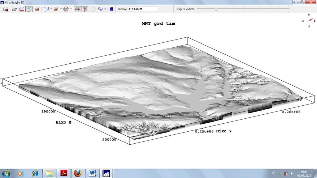 Figura 14: Visualização de imagem 3D 9.