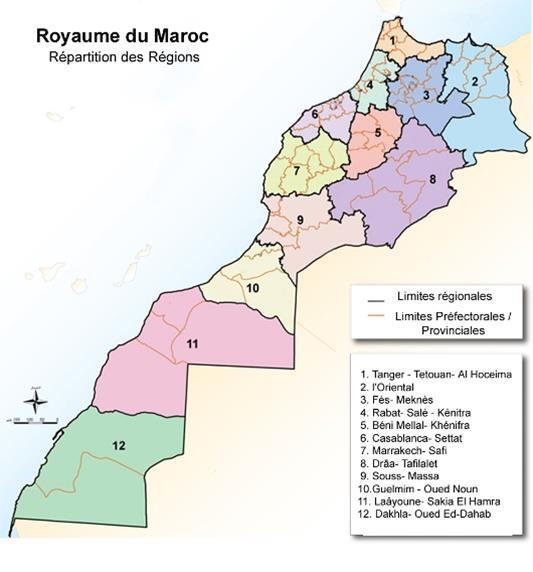 Análise Mercado - O País Situação geográfica Área Norte de África, Atlântico, Mediterrâneo Argélia e Mauritânia. 710.850 km2 (Sahara Ocidental - 252.