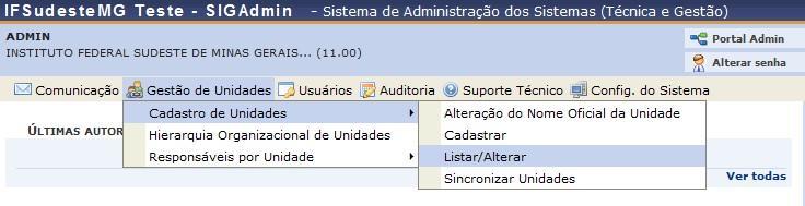 Definição do Tipo Acadêmica para Unidade Figura.