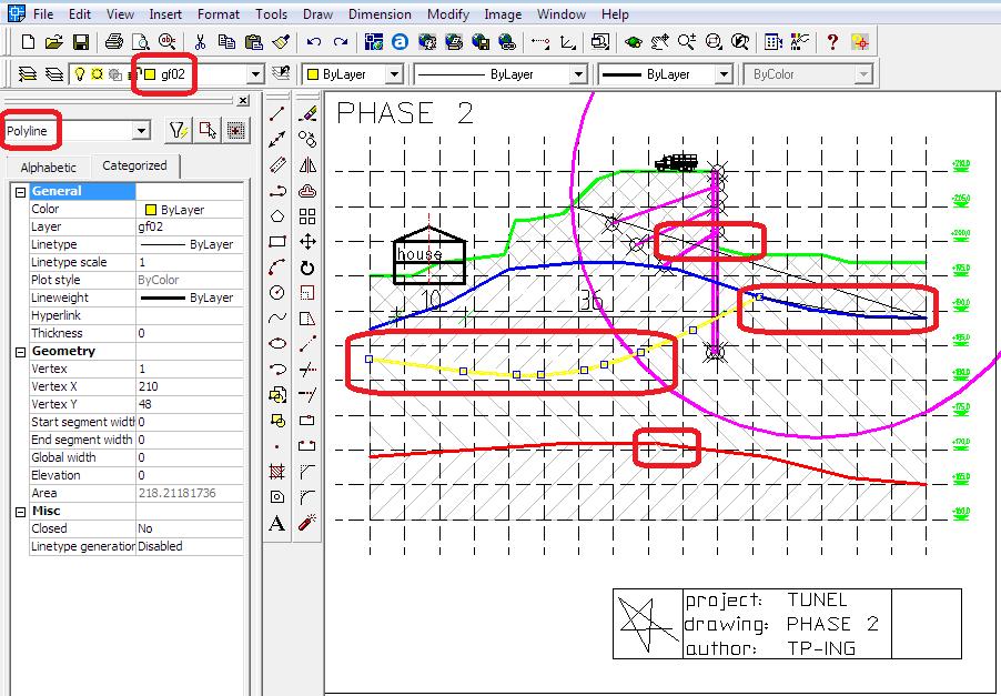 AutoCAD 2002 modificação do ficheiro DXF Guardamos o novo ficheiro (model203.