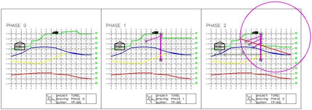 A imagem seguinte mostra o ficheiro model201.dxf, aberto através do software AutoCad.