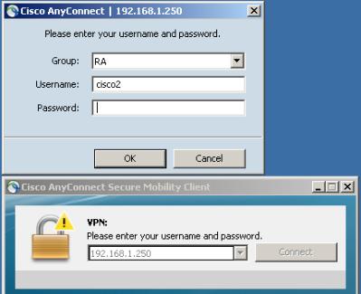 May 17 2013 17:24:54: %ASA-4-113040: Group <MY> User <cisco2> IP <192.168.1.88> Terminating the VPN connection attempt from <RA>. Reason: This connection is group locked to <RA2>.