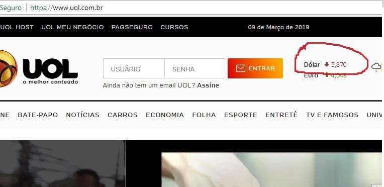 ------------------------------------------------------------Valor do dólar ok. Agora vamos falar sobre fretes. O vendedor está nos EUA em uma cidade.