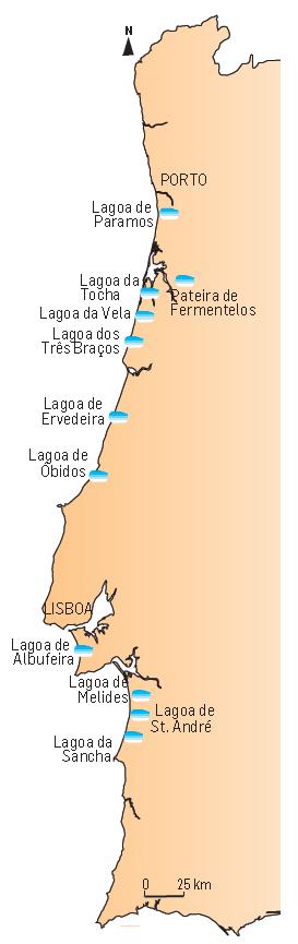 AS LAGOAS Em Portugal