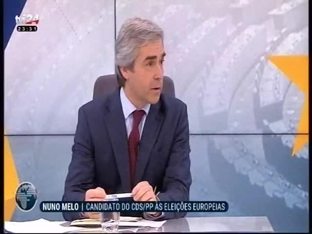 Caminho das Europeias": Entrevista a Nuno Melo