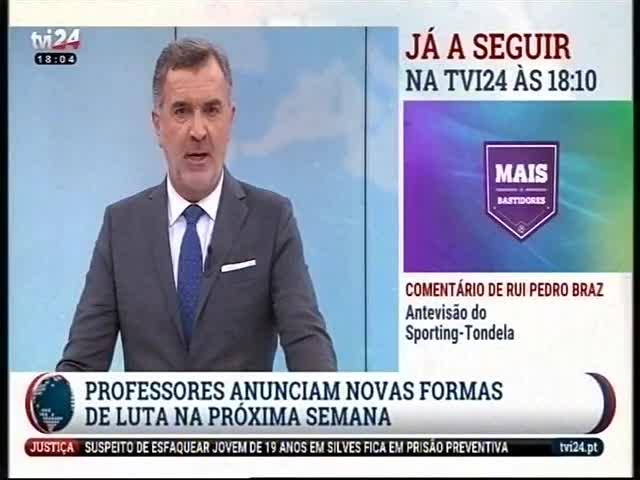 A29 TVI 24 Duração: 00:00:51 OCS: TVI 24 - Notícias ID: 80457864 10-05-2019 18:04 Professores anunciam novas formas de luta http://pt.cision.