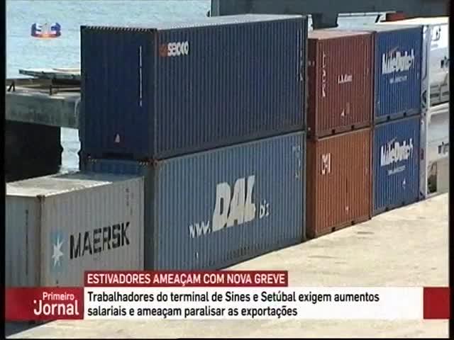 Sines ameaçam voltar à greve e paralisar as exportações