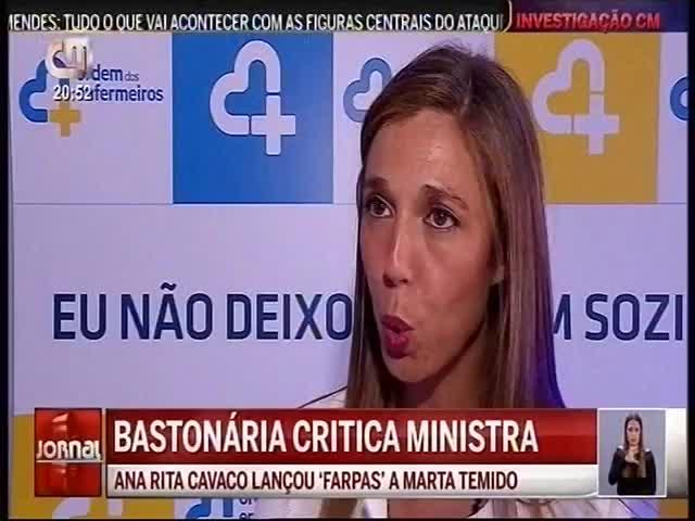 bastonária da Ordem dos Enfermeiros usou o caso revelado