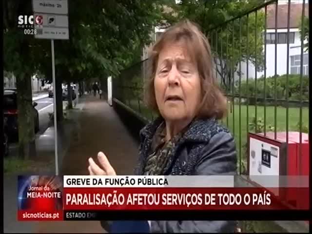 afetou serviços de todo o país