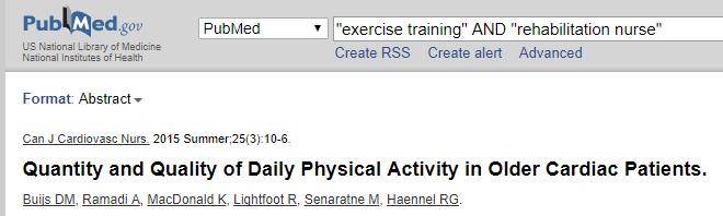 4 Figura 2 - Resultados da pesquisa exercise training AND rehabilitation nurse e exercise training AND nurse. Figura 3 Resultados da pesquisa exercise training AND exercise physiology.