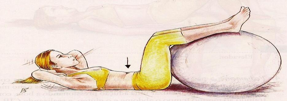 expiração deve flexionar o tronco (aproximadamente 30º) realizando a CIP. Figura 4 - Exercício de Kegel: reforço anterior.