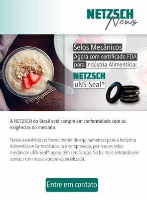 MARKETING O lançamento do NETZSCH News Com o objetivo de distribuir informações e novidades da NETZSCH do Brasil para clientes e parceiros de forma rápida e eficaz, a empresa lançou o informativo