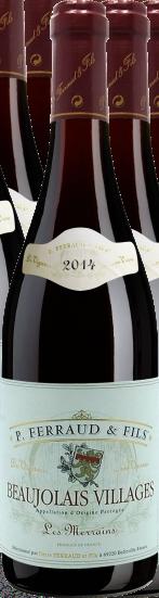 Maison Ferraud Les Merrains 2016 AOC Beaujolais Villages TINTOS 100%