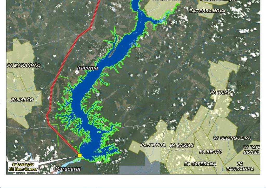 Rurais Reservatório (QMLT) Área Diretamente Afetada (ADA)