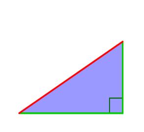 TRIÂNGULOS: DEFINIÇÃO E CLASSIFICAÇÃO Triângulo retângulo Num triângulo retângulo:
