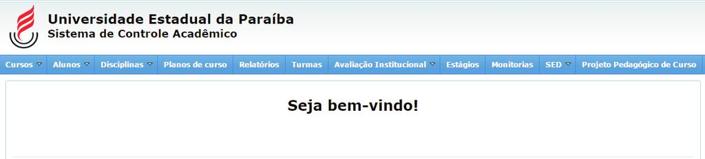 01 Acesso ao sistema O acesso ao SCG será feito entrando-se pelo Sistema de Registro Acadêmico.