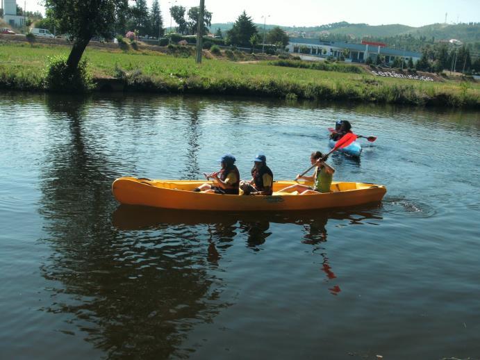 Canoagem O Agrupamento de Escuteiros