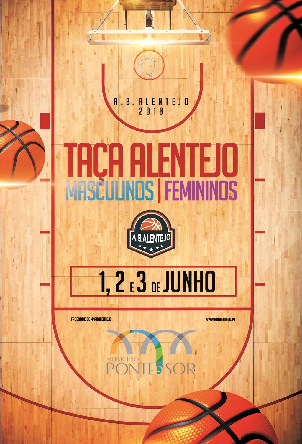 TAÇA ALENTEJO MASCULINOS E FEMININOS, E JUNHO A ABA decidiu organizar em simultâneo com a Fase Final da Taça Nacional Femininos em Ponte de Sor, mais uma