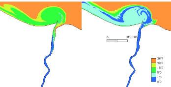 4 EFEITO DAS ALTERAÇÕES DO CAUDAL NA SALINIDADE 4.1 Caracterização da salinidade A propagação salina no estuário do Guadiana é, como esperado, função da amplitude da maré e do caudal fluvial.