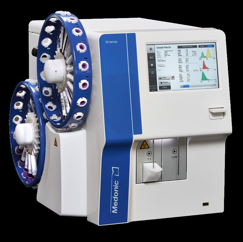 MEDONIC M32C Utilização do sistema de tubo fechado