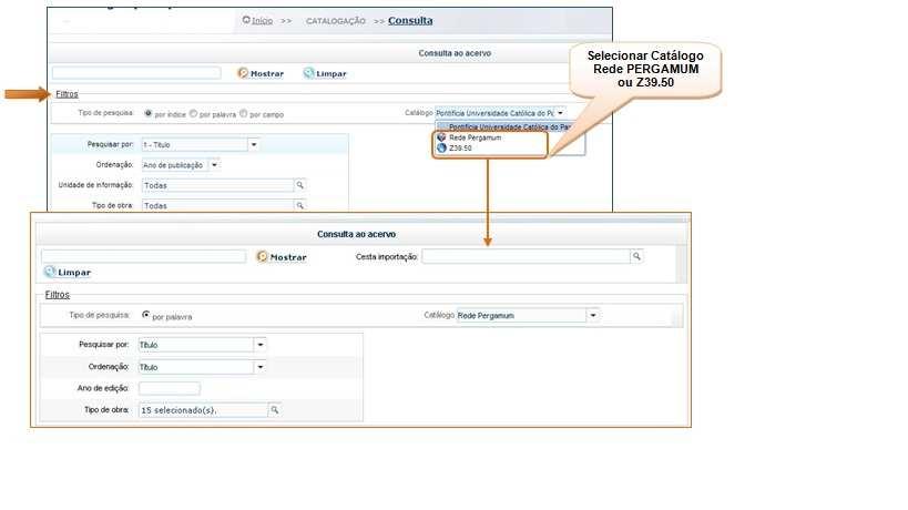 TÍTULO NÃO EXISTE? Importar da Rede Pergamum ou Z39.