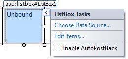 ListBox O componente ListBox permite que os usuários selecionem um ou mais itens de uma lista preferida.