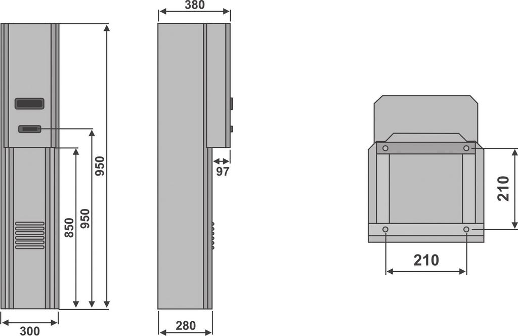 6. Dimensões dos