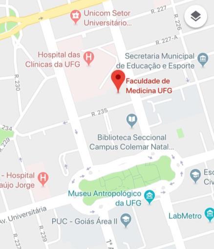 Faculdade de Medicina da UFG ENDEREÇOS Rua