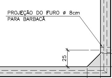 TB45; Altura máxima do aterro sobre a laje superior das aduelas de 2,0 metros.