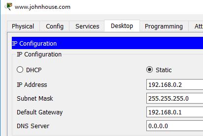 PASSO7: Configuração dos Servidores