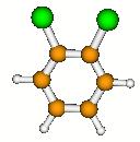 43 Figura 14 Molécula de orto(o)-diclorobenzeno.