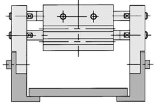 3 Kg Formato da carga Diâmetro: mm Comprimento: mm Abertura: 8 ou mais Selecione um modelo que possa criar uma força de retenção de a vezes maior que o peso da carga.