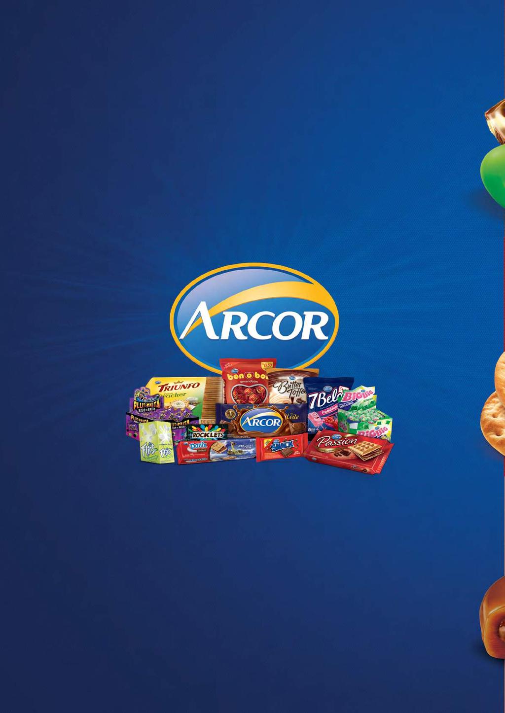 Catálogo 2016 O catálogo de produtos Arcor 2016 está recheado e com um mix incrível de produtos para você apresentar aos seus clientes e amigos.
