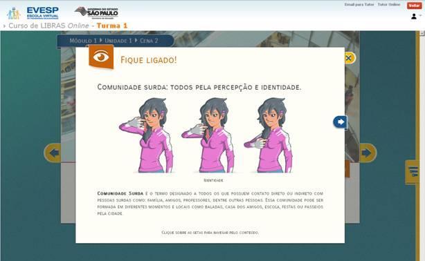 Novela contracenada por alunos (surdos e