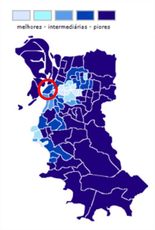 Expansão de Porto Alegre somente no Leste, por caso do lago Guaíba São Paulo expandiu com 360 graus Área industrial ocupa o Norte de Porto Alegre, classes sociais de renda alta moram em um eixo no